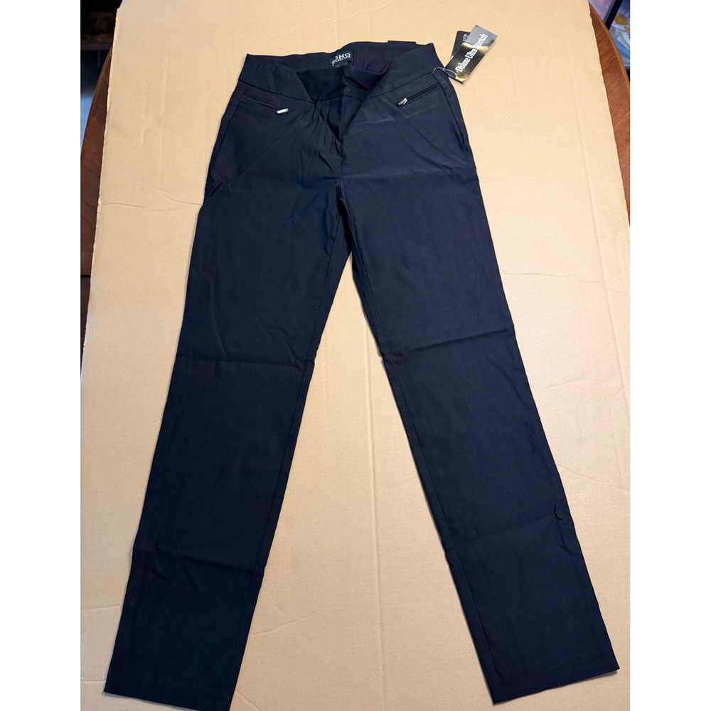 SOHO Apparel Ltd Womens Black Deluxe Ultra Stretch Dress Pants Size 6 NWT